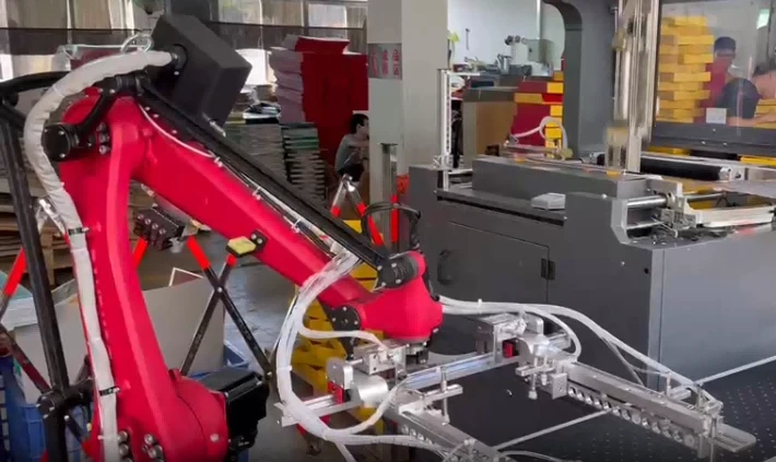 robot for packing box assembling robot for packing box assembling